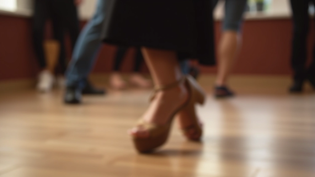 Bachata dance steps demonstration